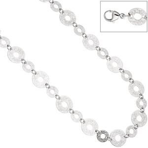 Collier Halskette 925 Sterling Silber 60 cm Kette Silberkette