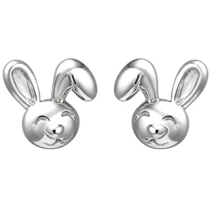 Kinder Ohrstecker Hase 925 Sterling Silber Ohrringe Kinderohrringe
