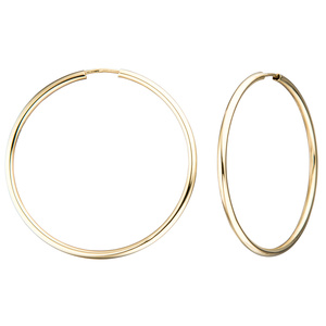 Creolen 333 Gold Gelbgold Ohrringe Goldcreolen Goldohrringe