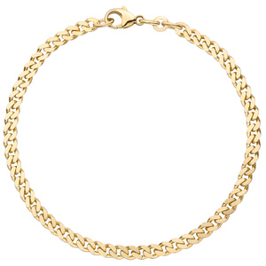 Panzerarmband 333 Gold Gelbgold 21 cm Armband Goldarmband