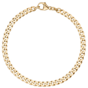 Panzerarmband 333 Gold Gelbgold 21 cm Armband Goldarmband