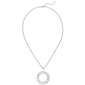 Collier Halskette Edelstahl 46 cm Kette