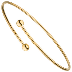 Armreif Armband 750 Gold Gelbgold