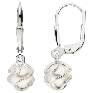 Ohrhänger 925 Sterling Silber Ohrringe Boutons Silberohrringe