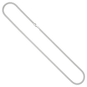 Halskette Kette 925 Sterling Silber 45 cm Silberkette Karabiner