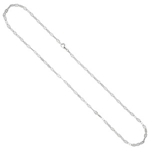 Halskette Kette 925 Sterling Silber 45 cm Silberkette Karabiner