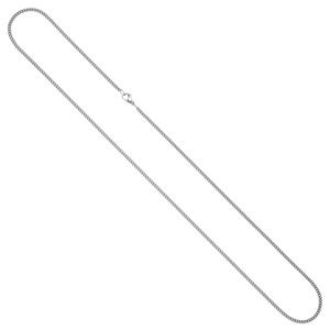 Panzerkette Edelstahl 42 cm Kette Halskette Karabiner