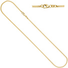 Panzerkette 585 Gelbgold diamantiert 2,2 mm 60 cm Gold Kette Halskette Goldkette