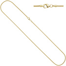 Schlangenkette 333 Gelbgold 1,4 mm 40 cm Gold Kette Halskette Goldkette