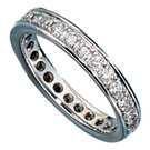 Memory-Ring 585/-W 0,75ct.    