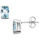 Ohrstecker 585/-W Topas       