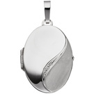 Medaillon 585/-W 0,01ct.      