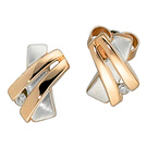 Ohrstecker 585/-R 0,03ct.     