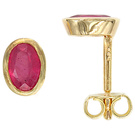 Ohrstecker 585/-G Rubin       