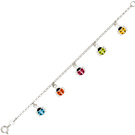 Armband 925/-Marienkäfer      