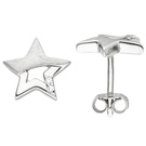 Ohrstecker 925/-Stern         