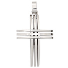 Anhänger Kreuz Edelstahl Kreuzanhänger Edelstahlkreuz