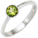 Damenring 925/-Peridot        