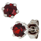 Ohrstecker 925/-Granat        