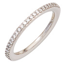 Damenring 585/-W 0,21ct.      