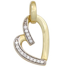 Anhänger 333/-G Herz          