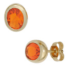 Ohrstecker 585/-G Feueropal   