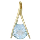 Anhänger 375/-G Blautopas     