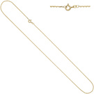 Ankerkette 585 Gelbgold 1,2 mm 38 cm Gold Kette Halskette Goldkette Federring