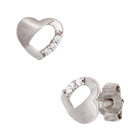 Ohrstecker 925/- Herz         
