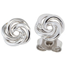 Ohrstecker 585/-W 0,02ct.     