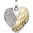 Anhänger 925/- Herz/Flügel    