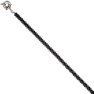 Collier Edelsteinkette Hmatin matt 45 cm Halskette Kette