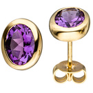 Ohrstecker 585/-G Amethyst    