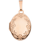 Medaillon 925/- rotverg.      