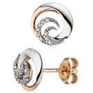 Ohrstecker 585/-WR 0,07ct.    