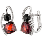 Creolen 585/-W 0,14ct.        