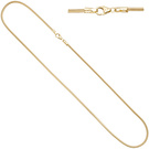 Schlangenkette aus 585 Gelbgold 1,9 mm 42 cm Gold Kette Halskette Goldkette