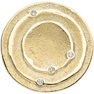 Anhänger 585/-G 0,04ct.       