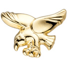 Einzelohrstecker Adler 585 Gold Gelbgold Einzelohrring