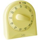 JVD SR82.2 Kurzzeitmesser Kurzzeitwecker Küchen Timer analog cremefarben gelb
