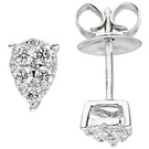 Ohrstecker 585 Gold Weigold 24 Diamanten Brillanten Ohrringe Diamantohrstecker
