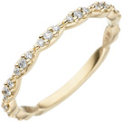 Damenring 585/-G 0,24ct.      