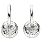 Creolen 585/-W 0,22ct.        