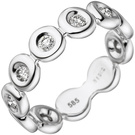 Damenring 585/-W 0,45ct.      