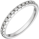 Damen Ring 585 Gold Weigold 15 Diamanten Brillanten Weigoldring Diamantring