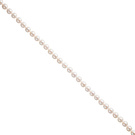 Akoya Perlen Schnur weiß leicht barock Durchmesser ca. 6-6,5 mm ohne Schließe