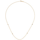 Collier Halskette 585 Gold Gelbgold 45 cm Kette Goldkette