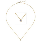 Collier 585/-G 0,25ct.        