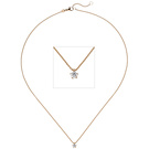 Collier 585/-R 0,15ct.        