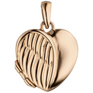 Medaillon 925/- Herz rotv     